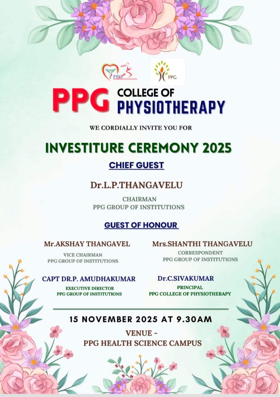 PHYSIOTHERAPY LEADERSHIP COUNCIL-INVESTITURE CEREMONY 2025