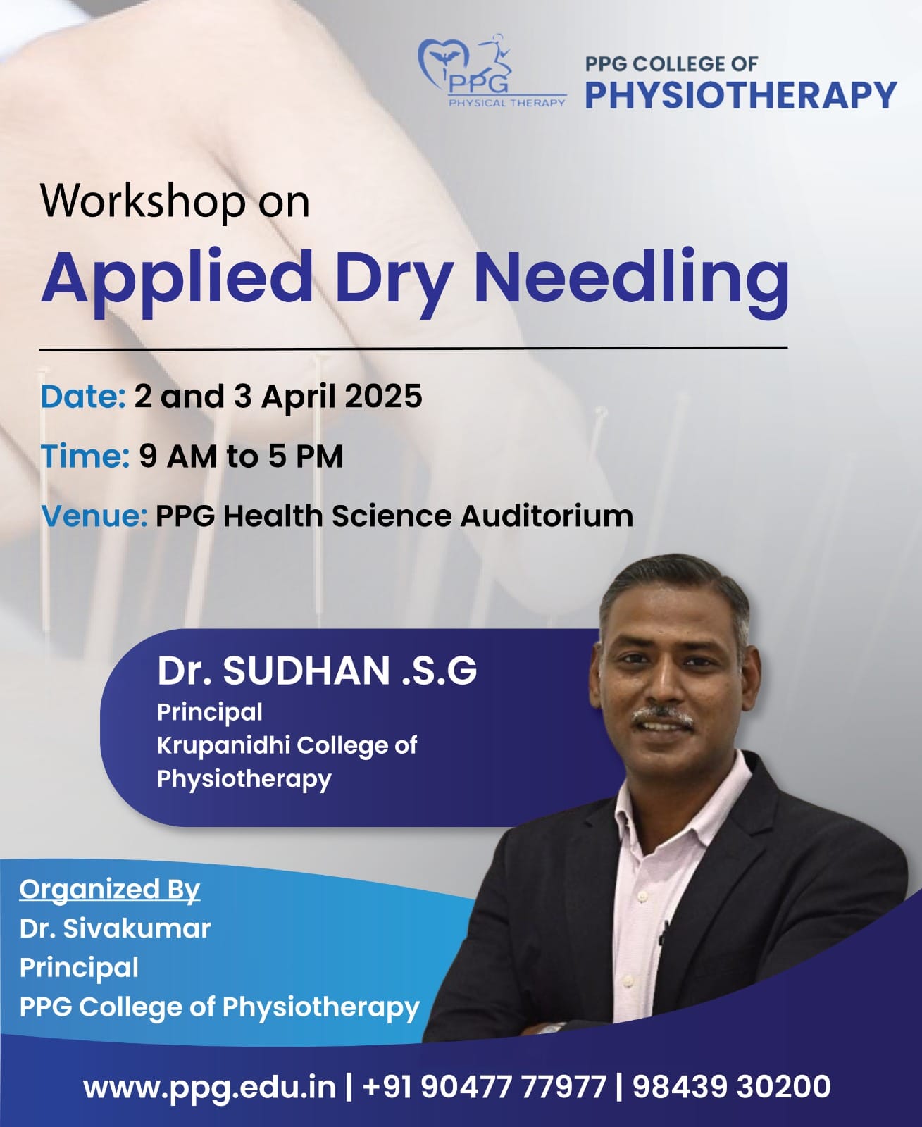 APPLIED DRY NEEDLING - HANDS ON WORKSHOP