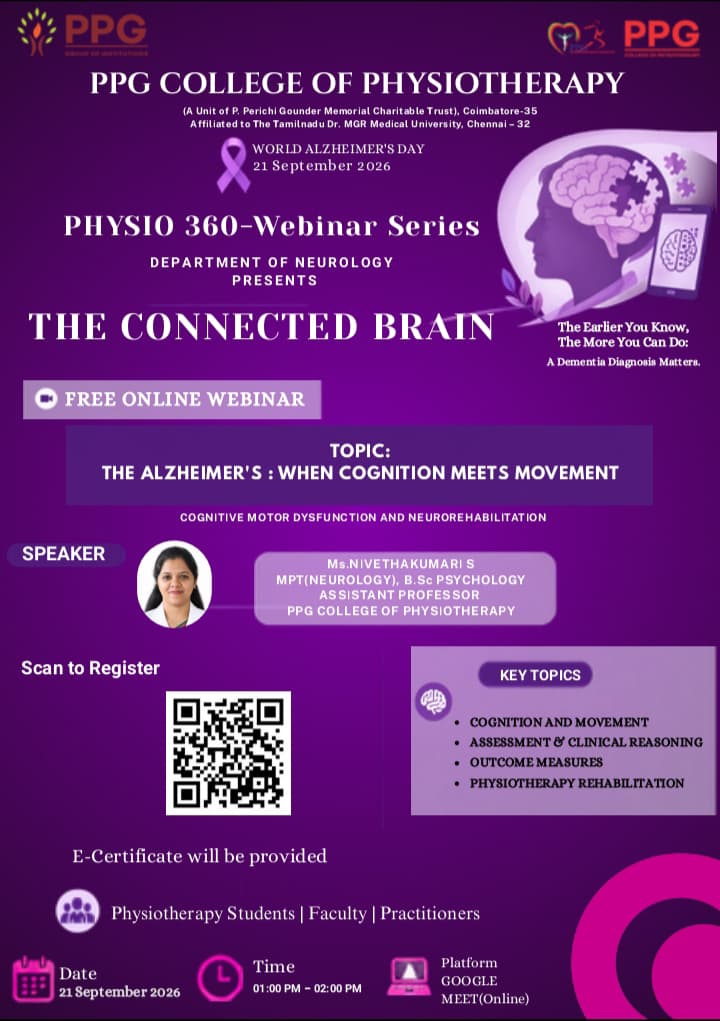 PHYSIO 360- Webinar Series - THE CONNECTED BRAIN