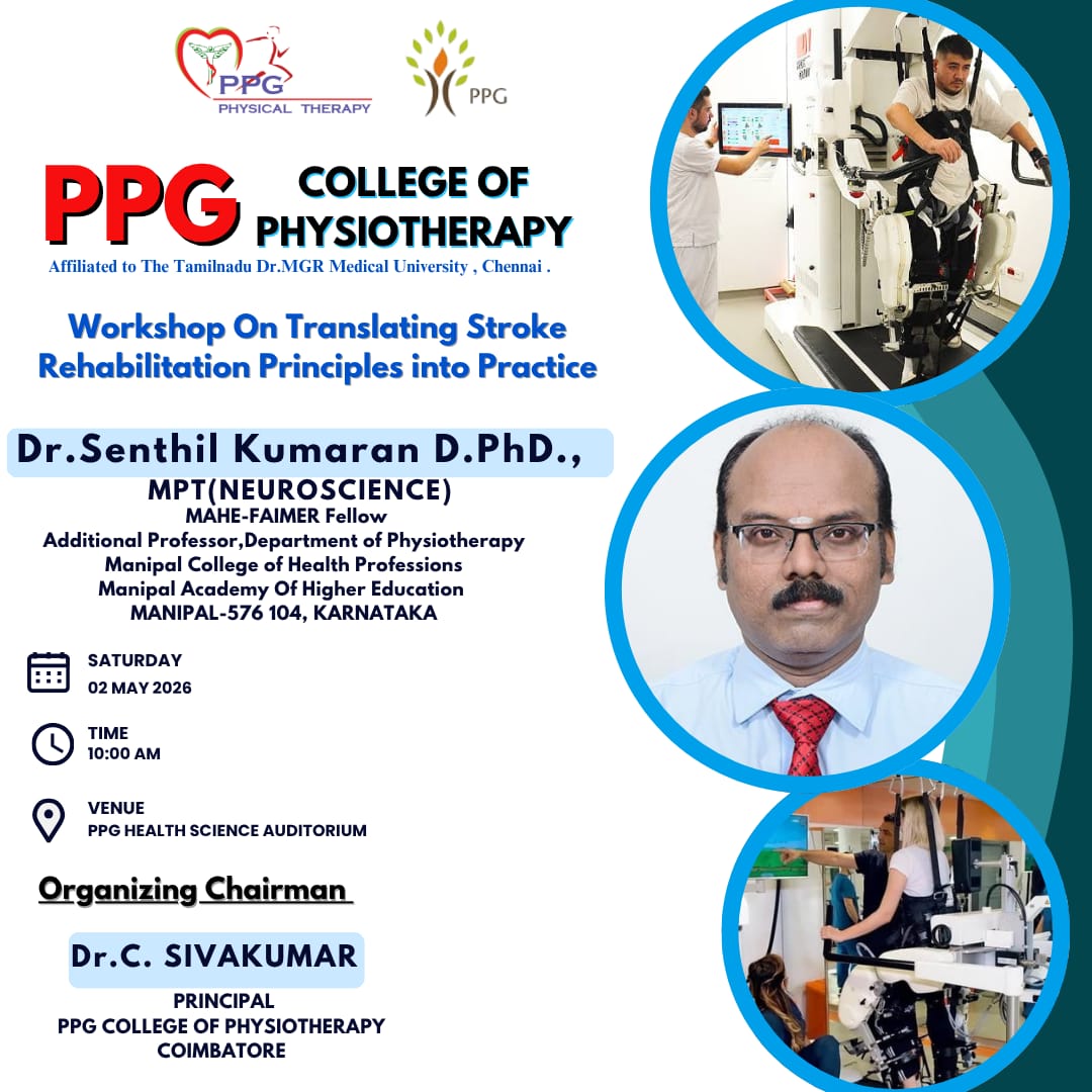 WORKSHOP ON TRANSLATING STROKE REHABILITATION PRINCIPLES INTO PRACTICE 