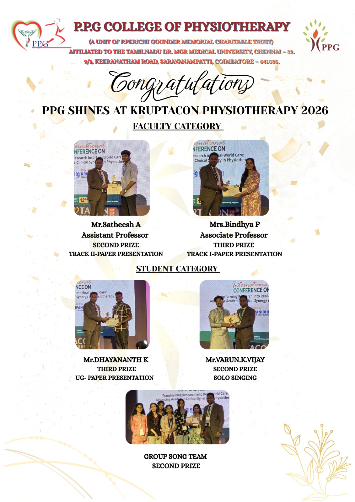 PPG SHINES AT KRUPTACON PHYSIOTHERAPY 2026